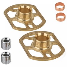 2Pcs Shower Bar Mixer Valve