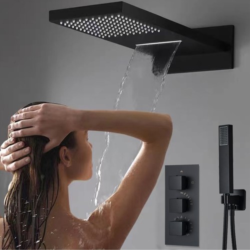 Thermostatic concealed shower - thermostatic,