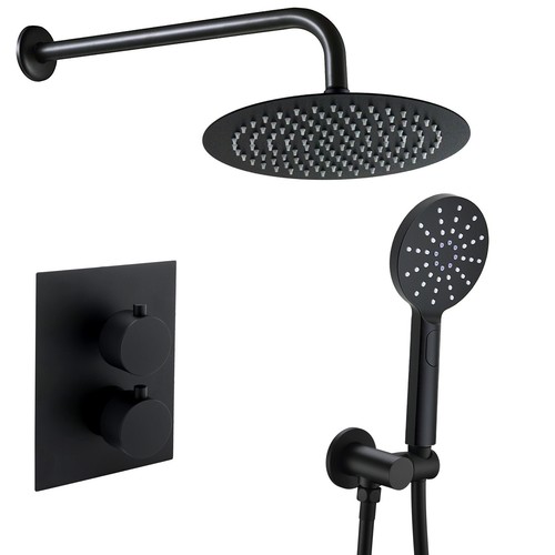 Concealed shower mixer set - concealed,