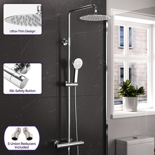 Rosa round thermostatic - round,