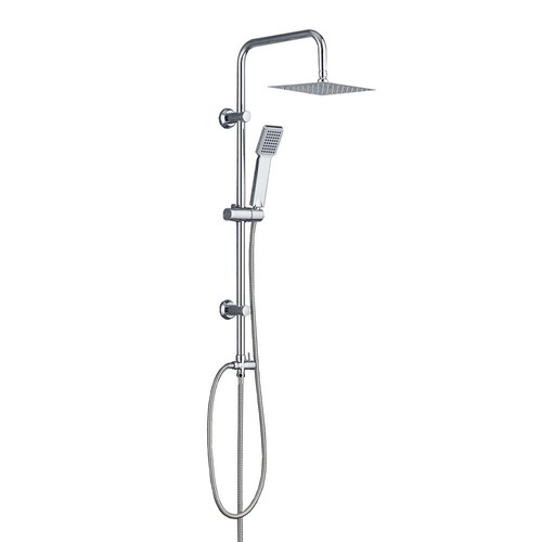 Chrome square head way rigid - 3,