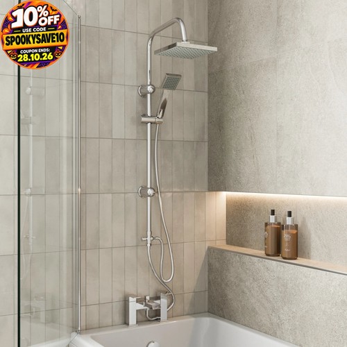 Bathroom square shower mixer - shower,
