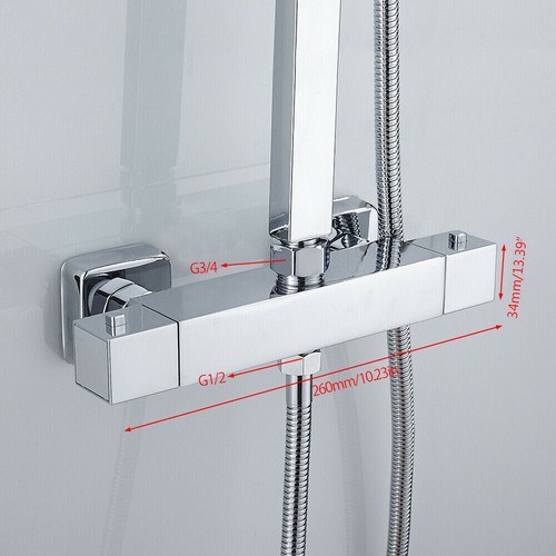 Dual outlet thermostatic - dual,