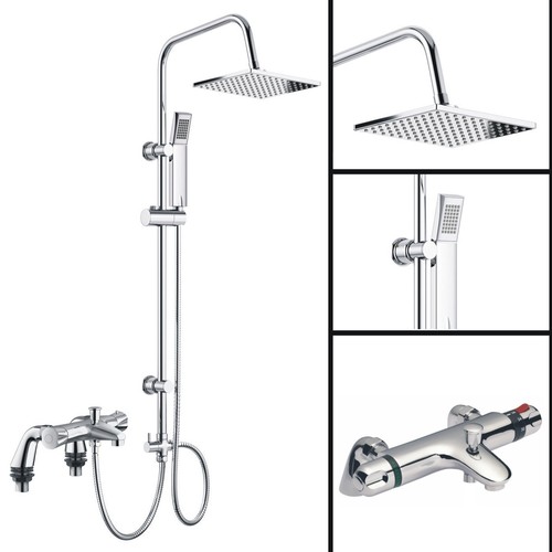 Bath shower mixer - bath, thermostatic