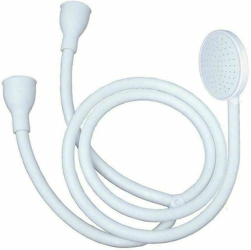 White double tap shower - tap,