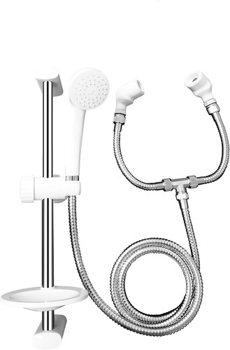 Double tap bath and - tap,