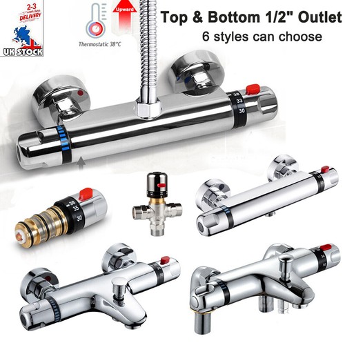 Bathroom thermostatic shower - bathroom,