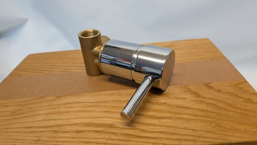 Modern chrome concealed shower - chrome,